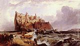 Clarkson Stanfield Canvas Paintings - The Castle of Ischia